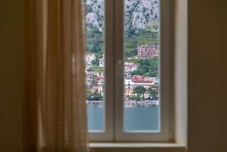 Отель Hotel Belveder Muo Двухместный номер с 1 кроватью с видом на море-1